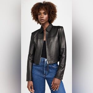 SOLD/IRO MOMA  Leather Jacket 100% lamb skin FR34/XS $995